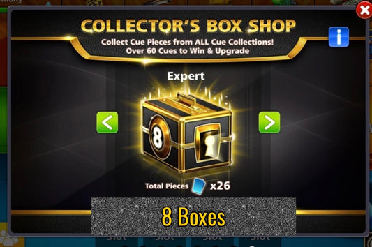 8 Pro Collector Boxes